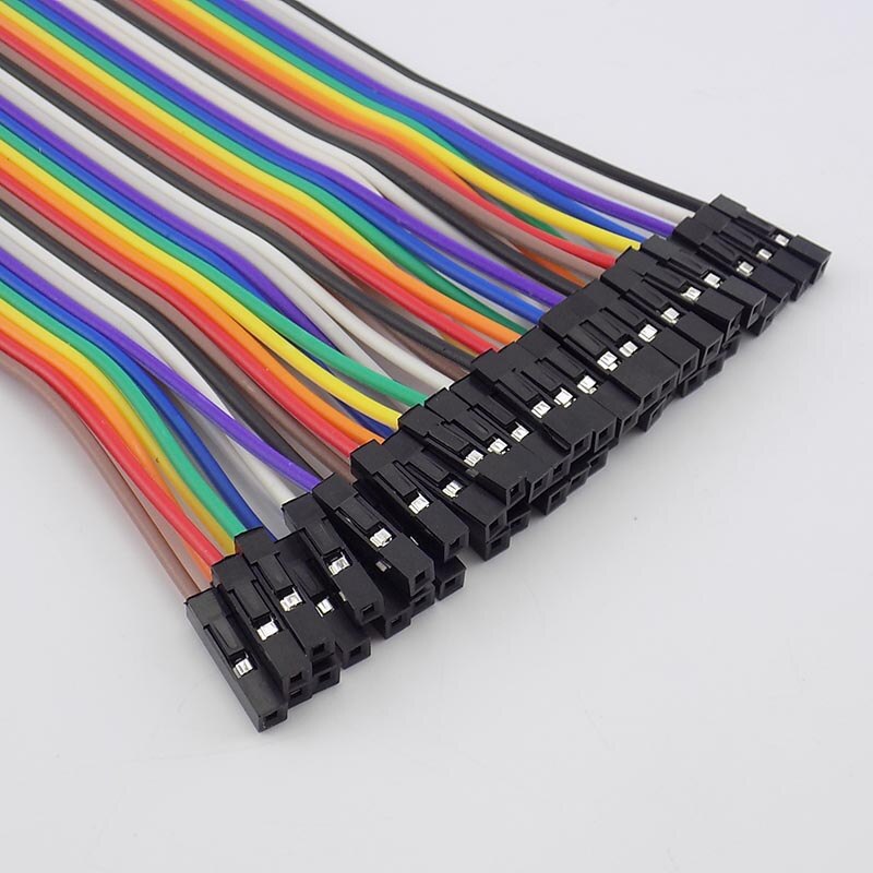 10Cm/20Cm/30Cm Jumper Wire Man Op Man, Vrouw Tot Vrouw Pin, man-vrouw 40PIN Jumper Broodplank Kabel Voor Diy Kit