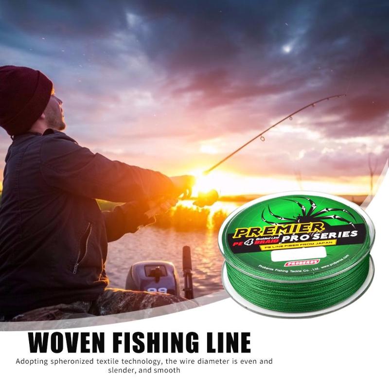 4 Strands 100m Super Strong Braided Wire Fishing Line PE Multifilament Fish Rope Cord Fishing Tackle Accessories