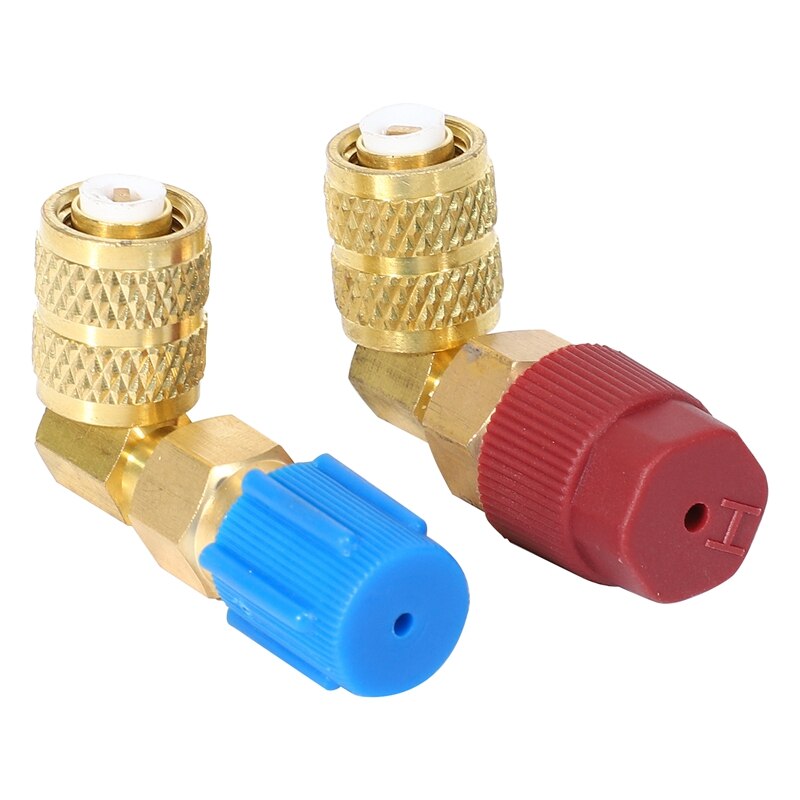 AU05 -Car Air Conditioner Refrigerant Connector R22 (1/4) Interface Conversion R134 Connector