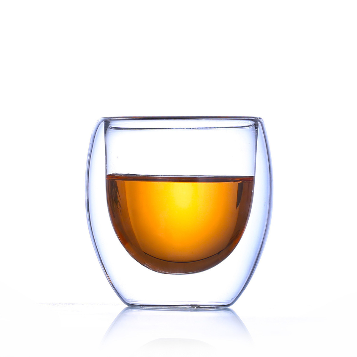 6 Stuks Bodum Pavina Eivorm Double Wall Anti Verbranden Mini Thee Beker Shot Glas Huishouden Theekopje Nespresso Tumbler bicchiere: Default Title
