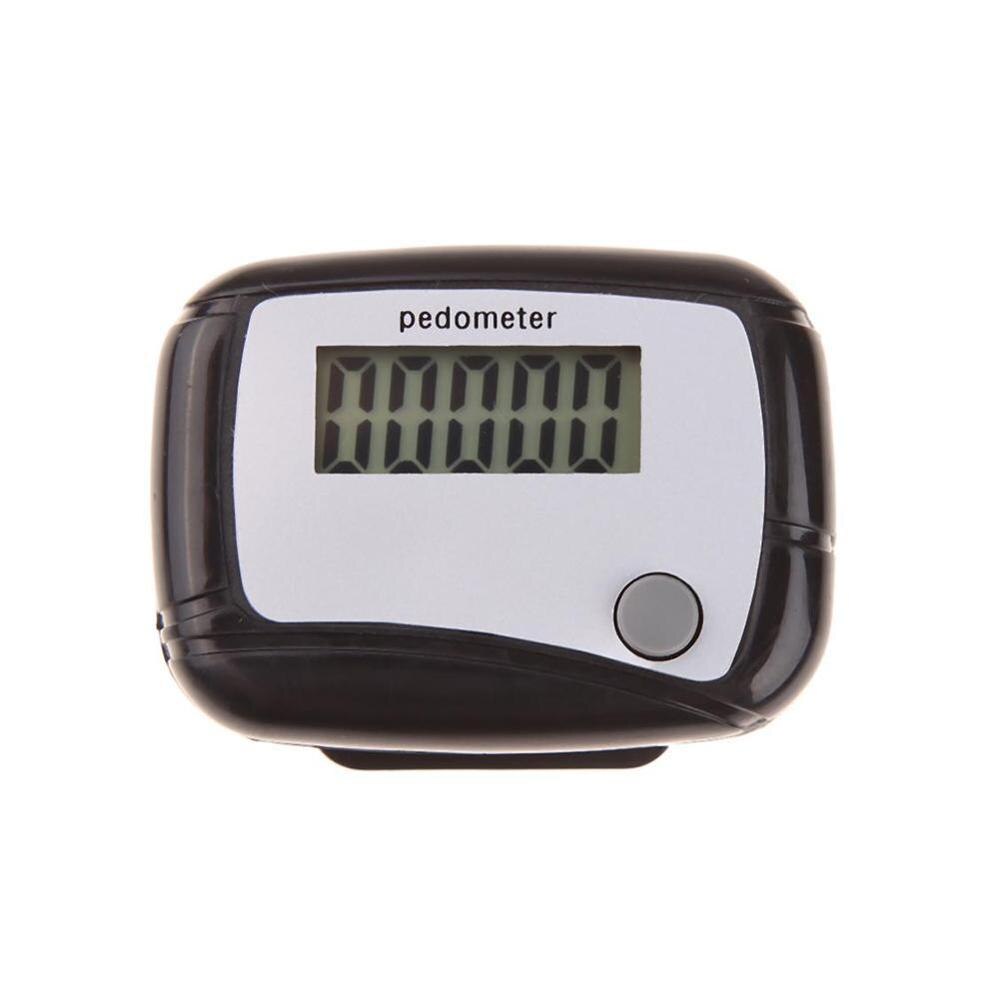 LCD Pedometer Step Calorie Kilometer Counter Walking Pocket Run Digital