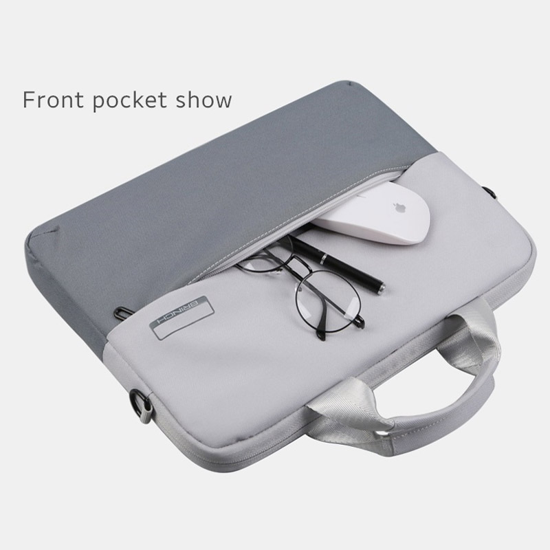 Waterproof Casual Thicken Laptop Bags for Macbook air pro 13 14 15 15.6 inch Strap Handbag Shoulder Portable Tablet Computer Bag