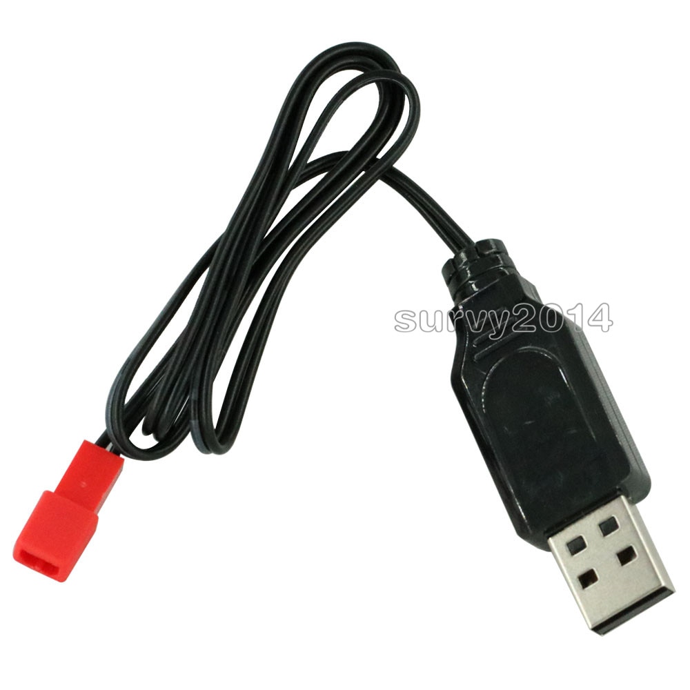 1PCS 3.7V 500mA Uitgang 1S Lipo Lithium Batterij Usb-kabel Lader Rood JST Vrouwelijke Hoofd Board module