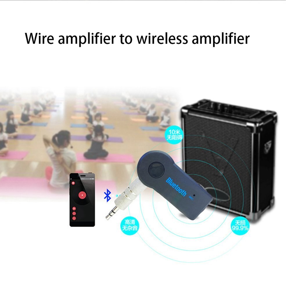 3.5Mm Draadloze Auto Bluetooth Adapter Aux Auto Bluetooth Audio Receiver Adapter