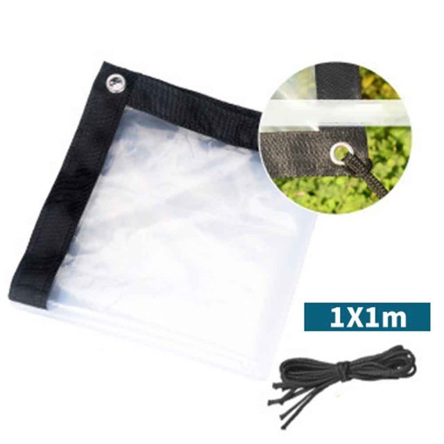 Bâche Transparente PE Pour Serre - 2x10 M, Imperméable, Résistante Aux UV, Protection Plantes Et Cultures