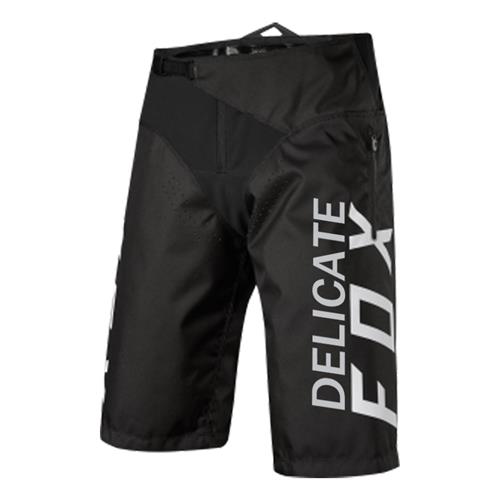 Renard délicat moto bleu Short Enduro Motocross vtt vtt vélo équitation Touring été pantalon court: Black / 34