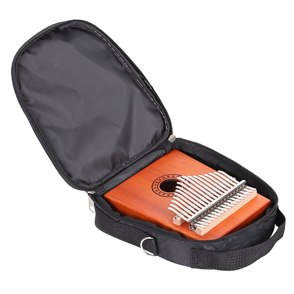 Universel 17/15/10 clés Instrument de musique Kalimba sac pouce Piano Mbira coque souple épaule Portable sac housse étui de protection