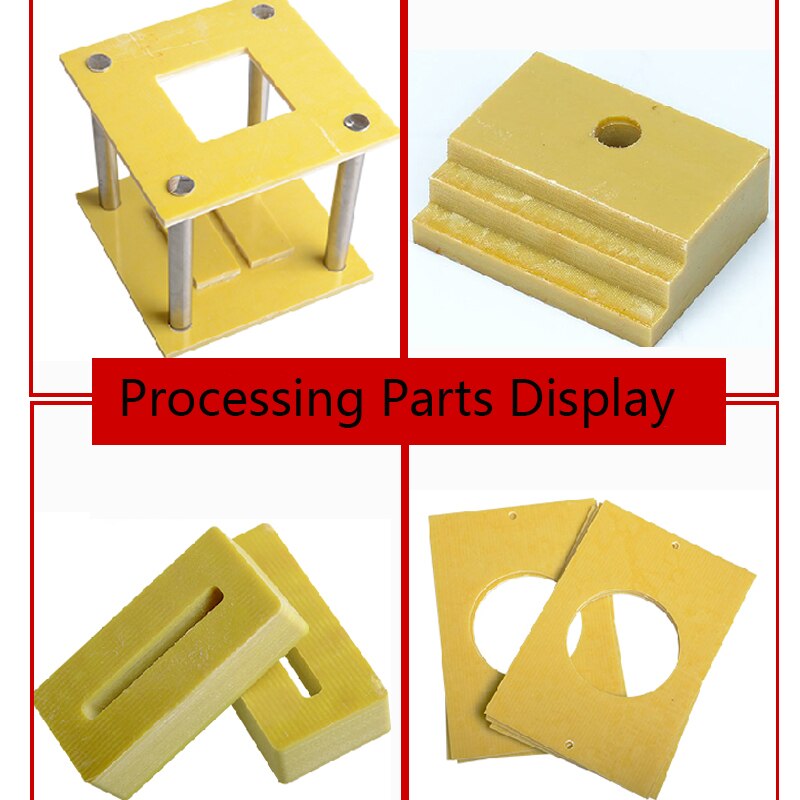 3240 Epoxy Board High Temperature Resistant Fiberglass Fiber Glass Sheet DIY Insulation Electrical Board 300x300mm 1-8mm Thick