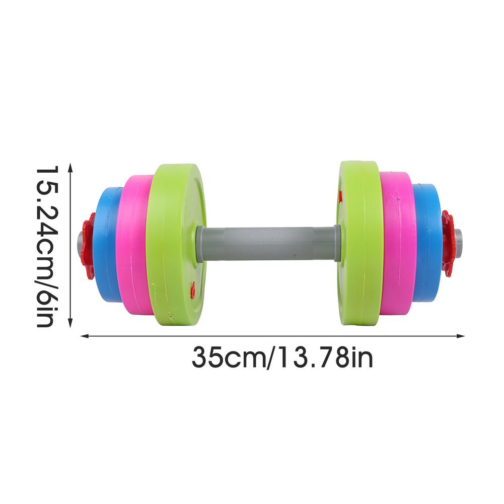 Sand Water Filled Dumbbell Set For Kids Adjustable Indoor Games Fitness Gymnastics Children Sports Physical Training Dumbbell