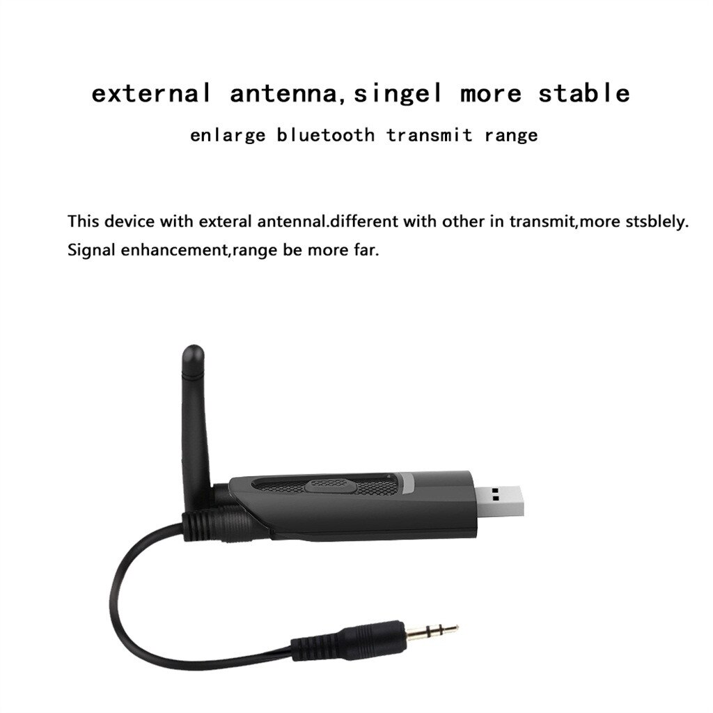 Transmisor de Audio Bluetooth 5,0 con soporte Usb para interruptor, repetidor de altavoz para Pc, ordenador y ventana