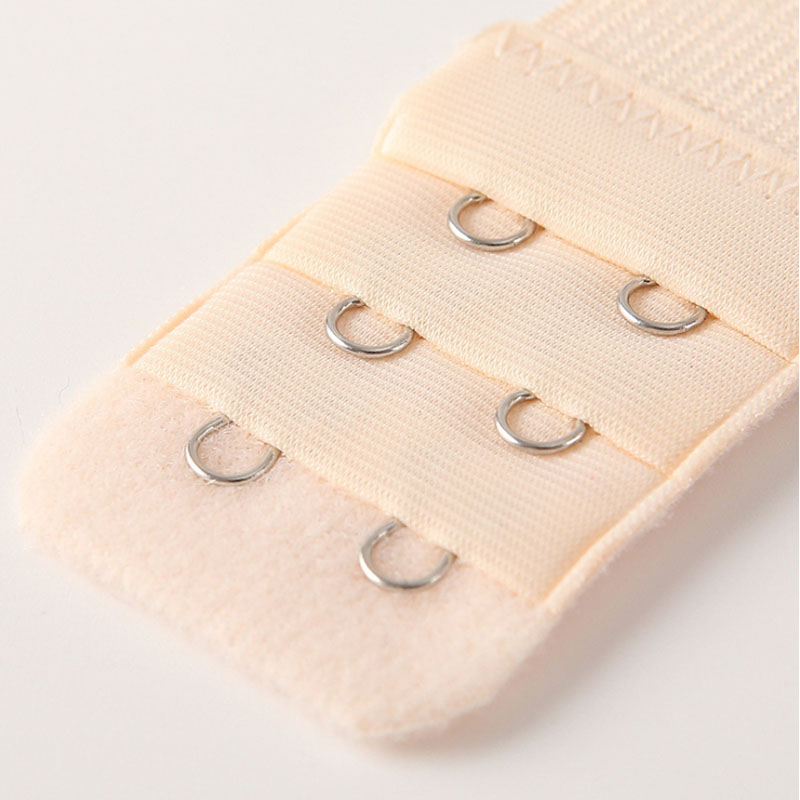 2 stuks verstelbare elastische bh-verlengband haaksluiting expander bh-verlenger 3 rijen 2 haken riemgesp ondergoed accessoires