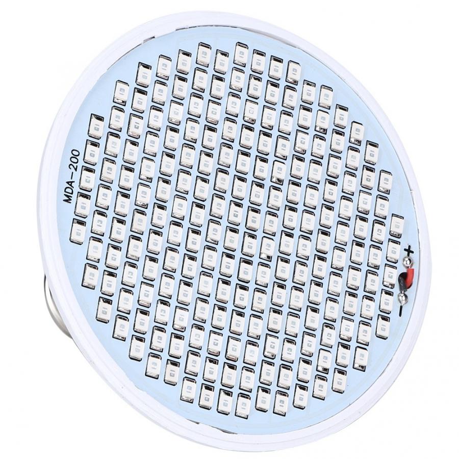 Kasvien kasvatuslamppu 200 led kasvipolttimo  e27 30w kasvaa valo 85-265v kukkakasvien kasvu led kasvaa valo puutarhatyökalut