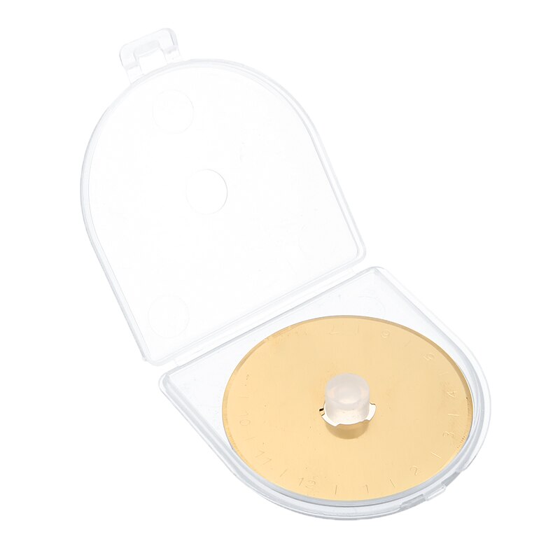 2 sztuk 45mm nóż obrotowy ostrza ostre skórzane ostrze zapasowe ostrze robić cięcia tkaniny krawiectwo skórzany papier okrągły nóż