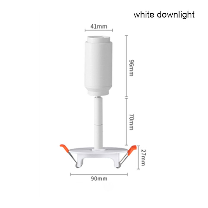 Nowoczesna lampa torowa Zoomable regulowana wiązka kątowa lampa szynowa punktowa odzież buty sklep Powiększenie wystawa galeria lampa reflektory kaczan