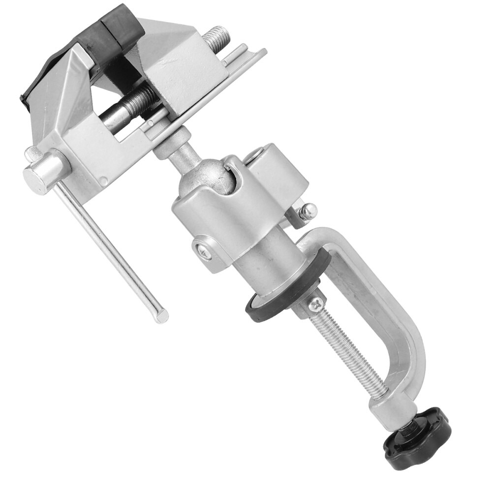 Rotate Bench Vise Swivel Tabletop Clamp Vice Universal Worker Hand Tool Supplies