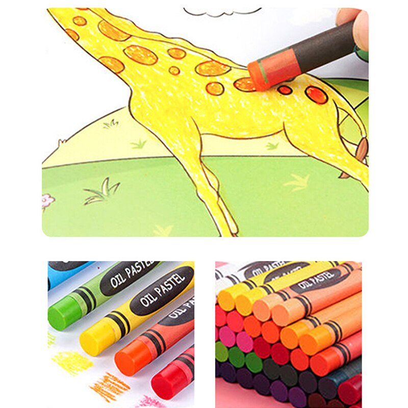 208 PCS Kid Draw Set Colored Pencil Crayon Watercolors Pens Drawing Set Toy Drawing Art Marker Pens School Supplies Kid