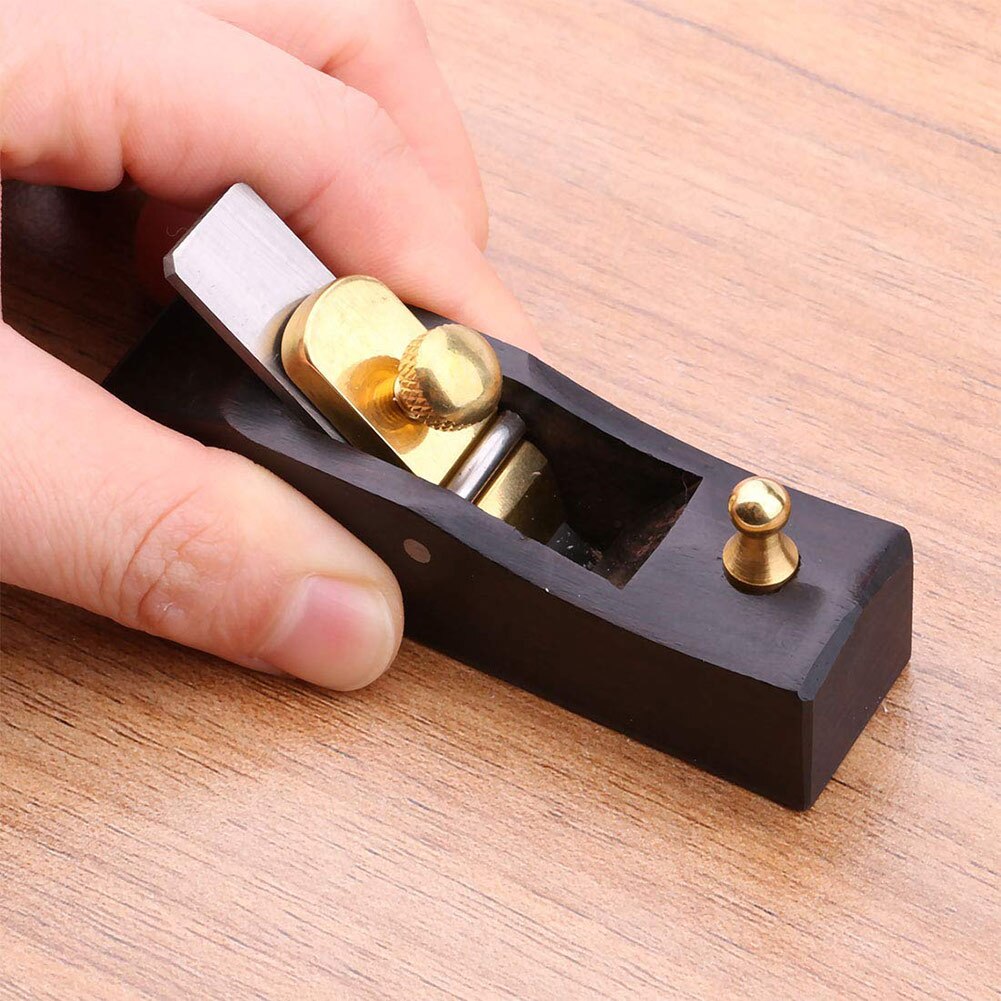 Mini Wood Planer Hand Tool Flat Bottom Wood Trimming Plane for Woodworking Wooden Planing PR