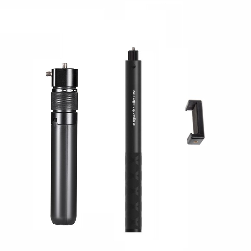 Bullet Time-mango de trípode de rotación para palo de Selfie, accesorio para GoPro Max 9, ONE R / ONE X/ONE, 360: 3 in 1