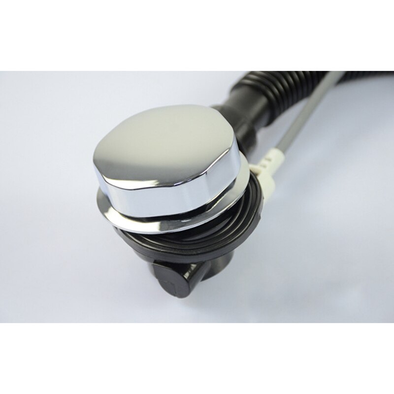 Copper Knob Bouncing Cable Black Motorized Belt Overflow Bathtub Water Floor Drain Copper Knob Bounce Cable Black Motorized Wi