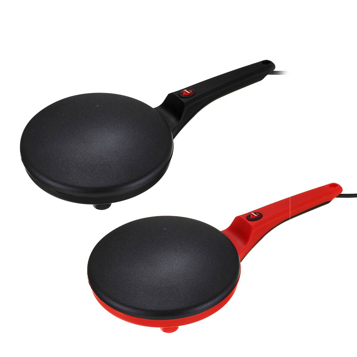 Non Stick Electric Crepe Maker 110V Baking Pancake Pan Frying Griddle Cooking Tools Kitchen Accessories Appliance Machine 20cm