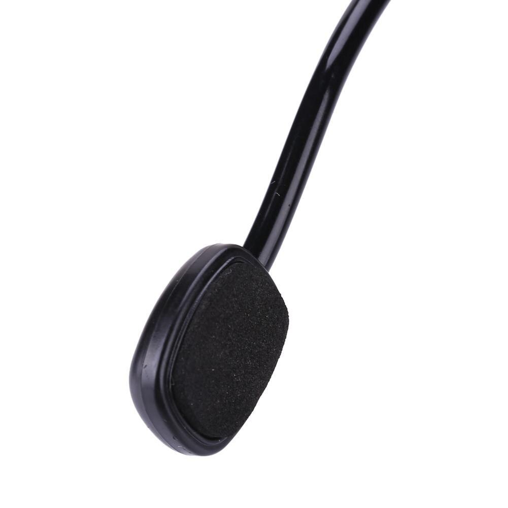 Head-mounted Speaking Microphone Cable Head-mounted Headset Microphone Flexible 1m Wired Boom Amplifie mic Cmputer broadcast