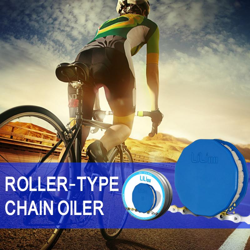 Bicycle Chain Wool Oil Lubricator Bike Chain Oiler Roller Cycling Cleaner Lubricant Multi-Functional Accessories Repair Tool