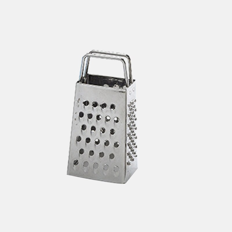 Gadget de cuisine 4 côtés Mini râpe à fromage végétal râpe à noix de muscade Zester acier multi-fonction déchiqueteuse verticale trancheuse Cutter: 4