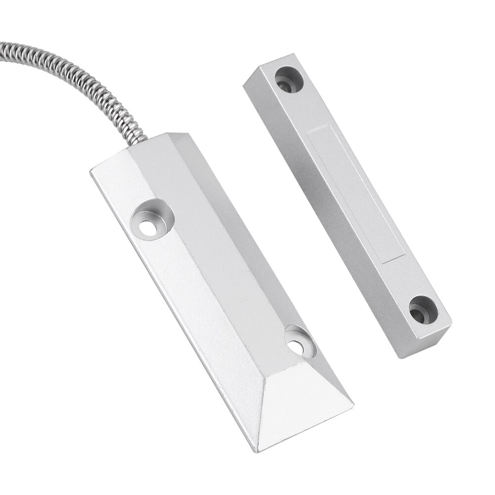 Wired Garage Metal Roller Shutter window door Door Sensor detector Magnetic Contact Switch