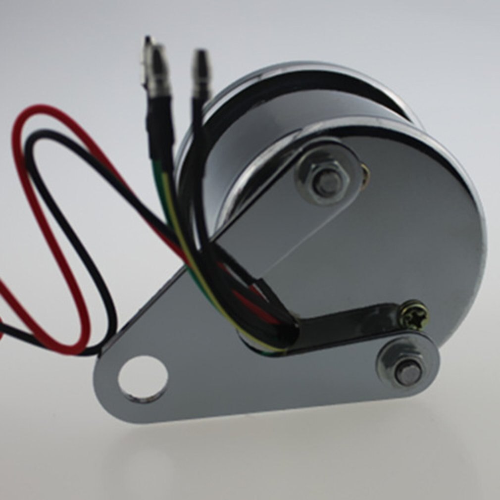 12V Universal Motorcycle Tachometer Meter LED Backlight 13K RPM Shift Motorcycle Digital Tachometer Oil Fuel Lever Gauge