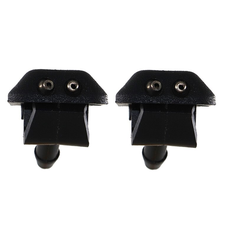 2 STKS Voorruit Washer Nozzles, 4 Gaten Auto Voorruit Wasmachine
