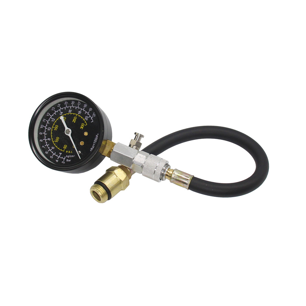 Engine Cylinder Pressure Gauges Compressions Tester Kit 0-300PSI Pressure Gauge Check Test Tool Automotive Repairing Tool