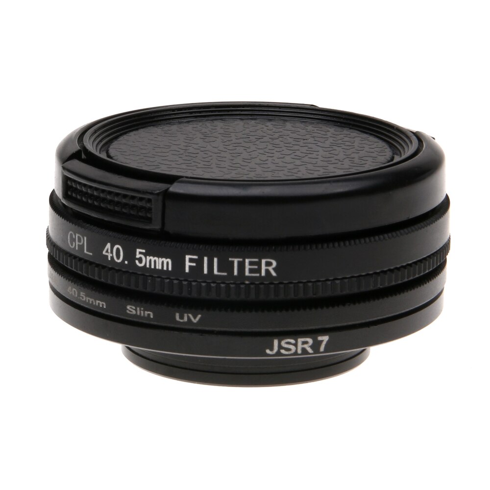 Clownfish Voor SJCAM SJ6 Legend SJ7 Ster MC Lens UV + CPL + Bescherming Cap Lens UV Filter Lens cover Voor SJCAM Sj8 pro Air/SJ7