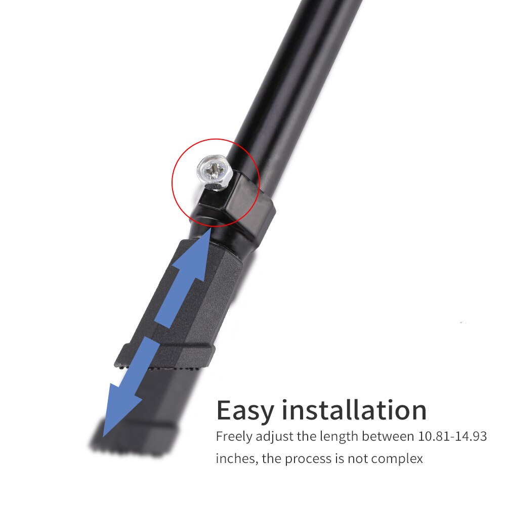 Adjustable Aluminum Alloy Bike Support Foot Brace Kickstand Kick Stand For Mtb Road Bike Bicycle Bike Bicycle Stand Mountainbike