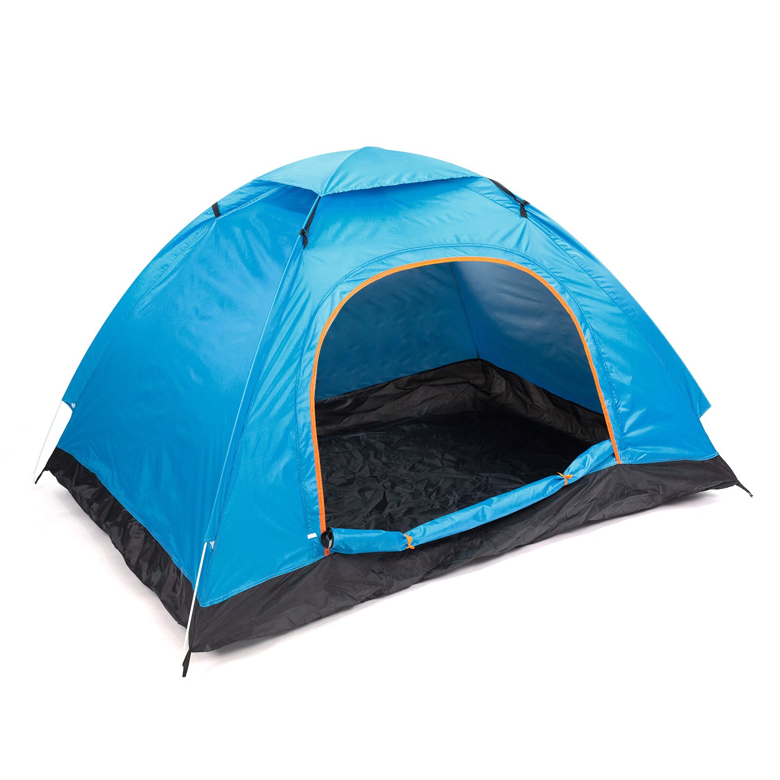 2 Persona sol refugios carpa de playa protección UV Pop tiendas sol sombra toldo Camping senderismo al aire libre de viaje de refugio: Blue 1-Door