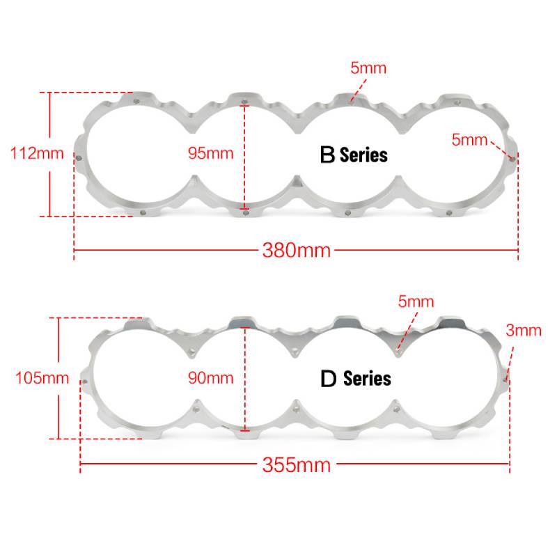 Aluminum Front Engine Guard Eugine Blockguard Block Guard For Honda Civic D15 D16 D17 1992-2000 Acura B20 B20B B20Z T6061