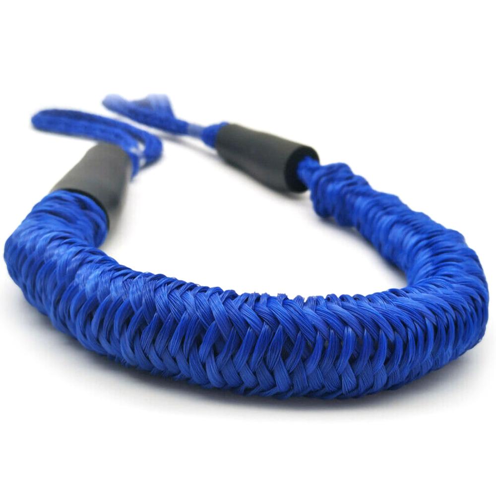 2 st stark bungee dock line 3.5-5.5ft för båtar jetski tunga förtöjningslinjer båt dockning stretch chock kabel ankare rep
