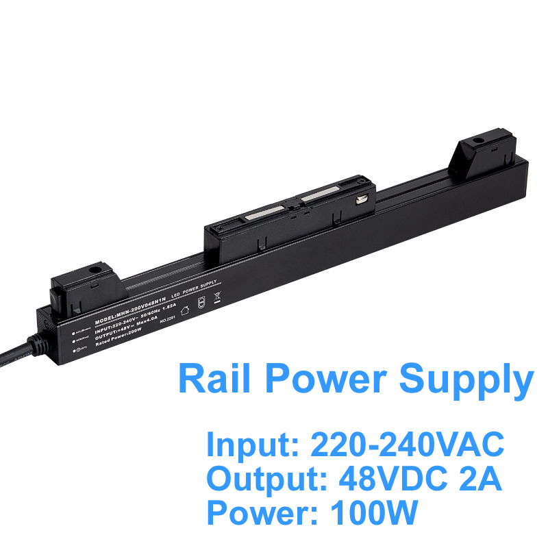 Zigbee Tuya sprytny Dimmable magnetyczny tor światła Zigbee2mqtt 48V Alexa asystent głos zdalny kontrola linia lampa miejsce doprowadziło szyna: Zimny ​​biały