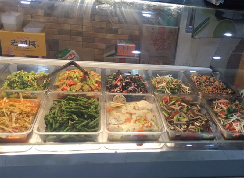 Bandejas de plástico acrílico para servir, platos rectangulares transparentes para servir frutas y verduras, juego de cena, platos cuadrados