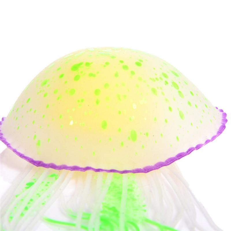 1pcs Aquarium Fish Tank Simulates Jellyfish Aquarium Landscaping Decoration Small Soft Jellyfish Home Aquatic Pet Supplies