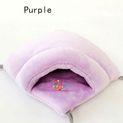Papagei warme schlafsack Winter Nest vogel hängematte vogel hous Warme Nest Verbringen Winter: Violett / S.28cm-28cm