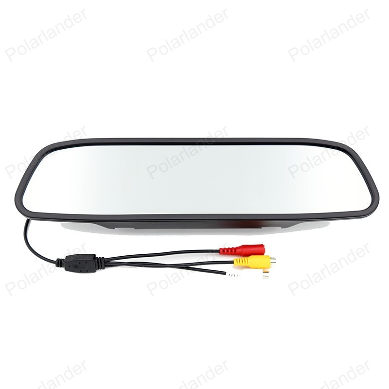 LCD Car Monitor TFT Screen For Rear View Camera DVD Parking digital Compatible Display 5 inch Assistance