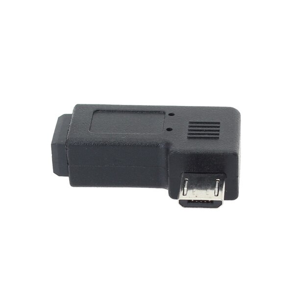 Mini USB conector hembra a Micro USB adaptador macho negro