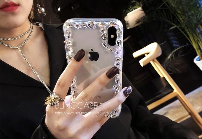Para asus zenfone 5 lite 2018 5z zs620kl ao vivo l1 za550kl max pro m1 zb601kl zb602kl m2 moldura caso strass diamante capa clara