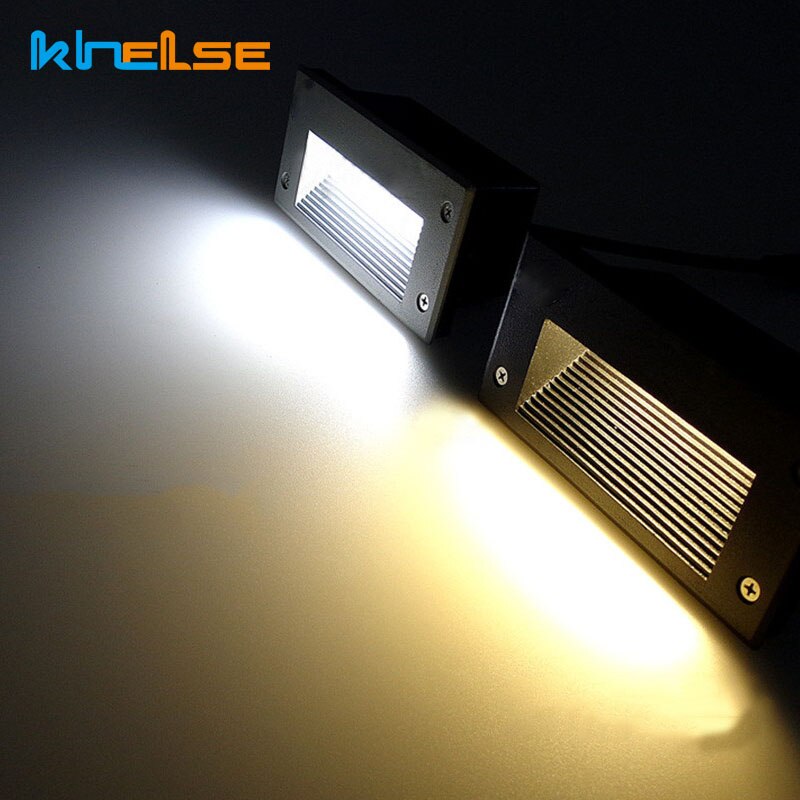 draussen LED Treppen Licht Wasserdichte Einbau Begraben Lampe 5W7W10W Pfad Garten Fußweg Villa LED Zauberstab Schritt Garten Scheinwerfer 85- 265V