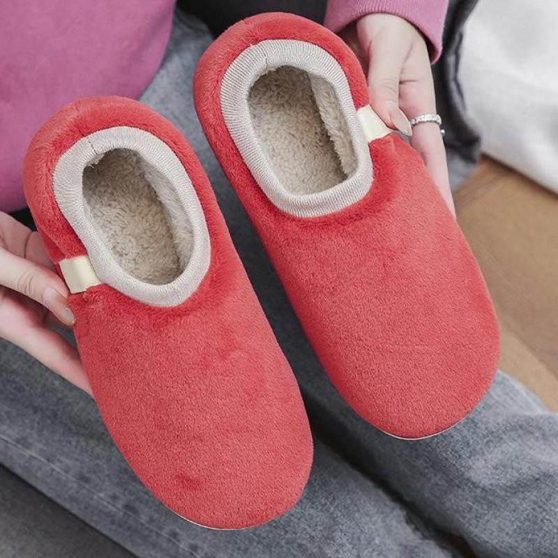 Parit söpöt lattiakengät unisex koti puuvilla lämpimät naisten talvisaappaat naisten naisten feminina botas zapatos de mujer