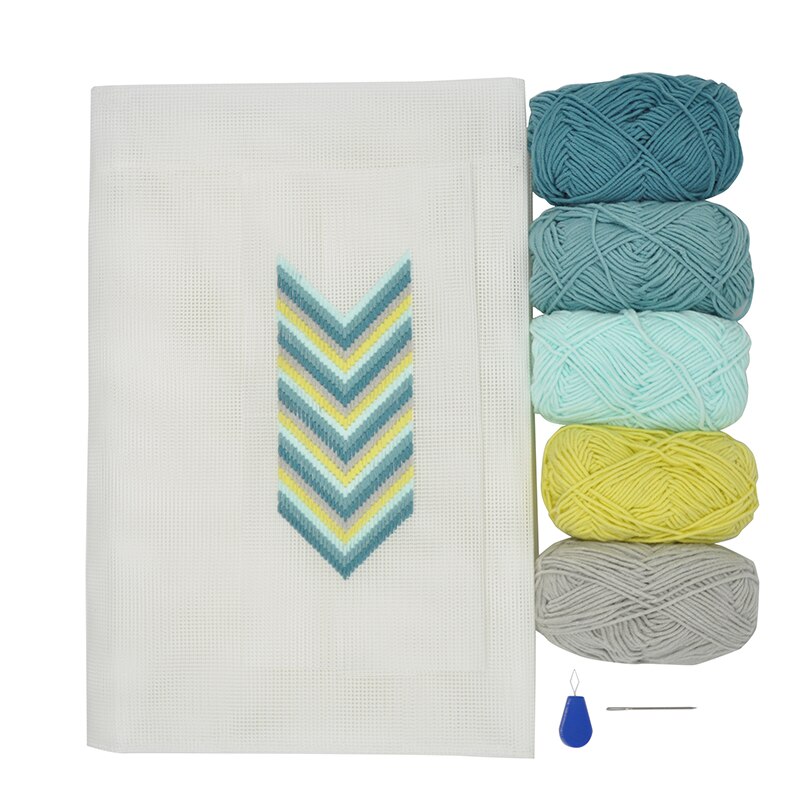 Mesh Cloth Thread Yarn Embroidery Needle Threader Set For Latch Hook Rug Hooking