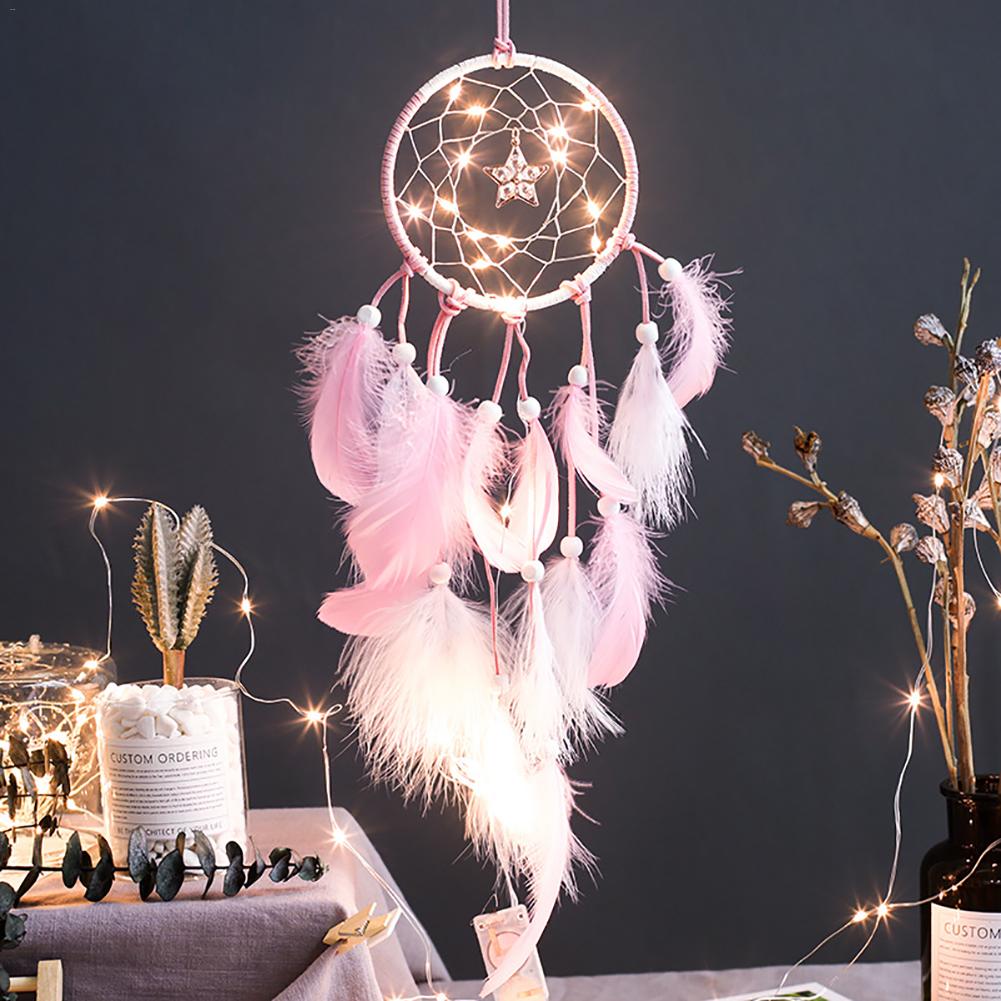 Dreamcatcher Girls Room Decor Craft Catching Light... – Grandado