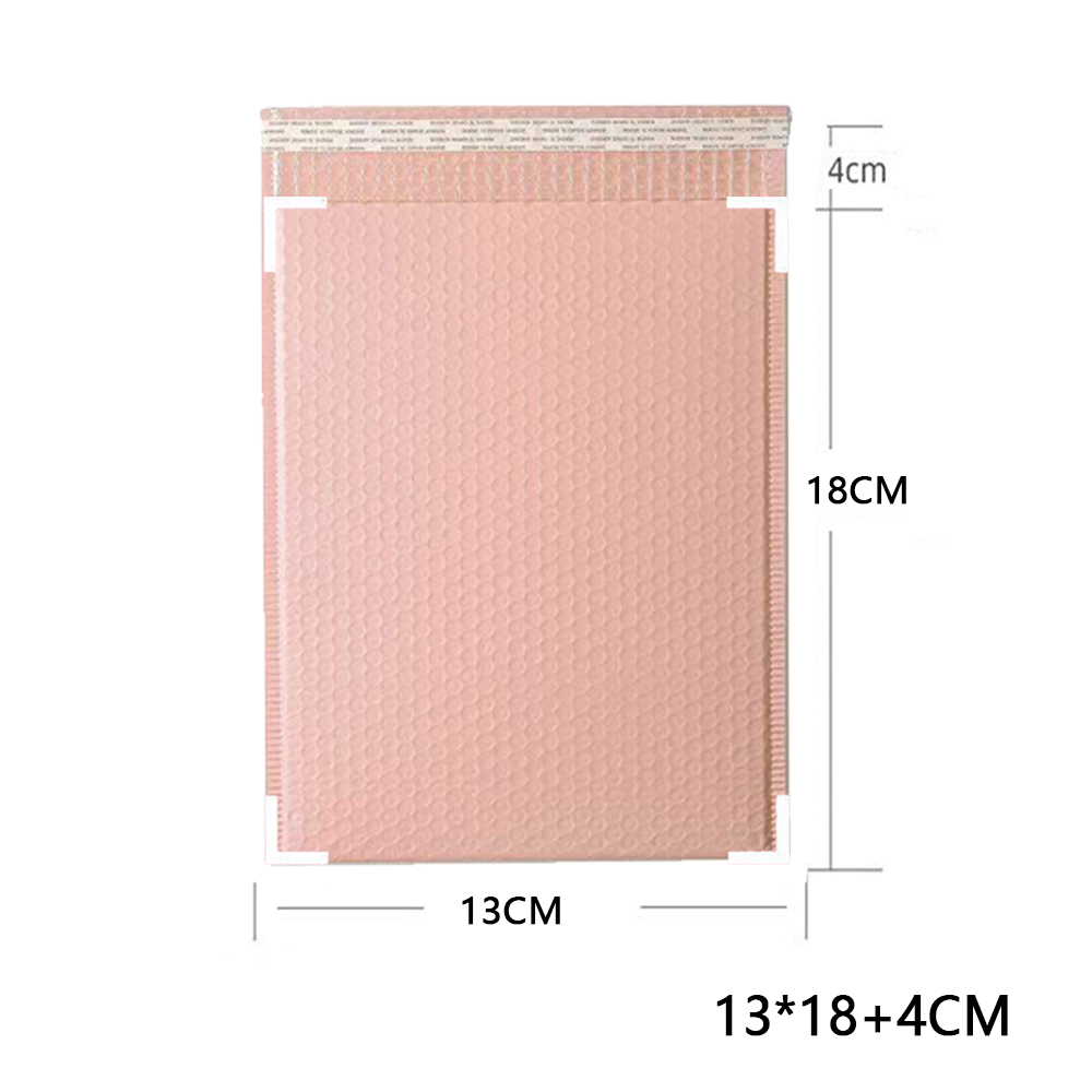 25pcs Pink polymailer envelopes Self Seal mailing bubble mailers shippping bags for small business supplies envelope fast ship: Skin 25pcs 13x18cm