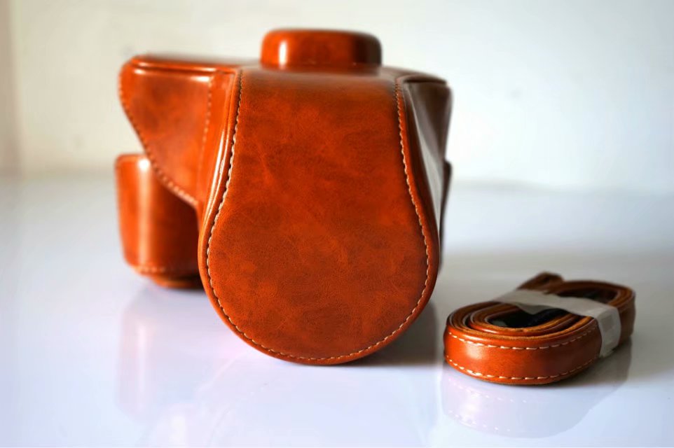 Funda de cuero Pu para cámara FujiFilm XT2 X-T3 Fuji XT3 X-T2 18-55mm