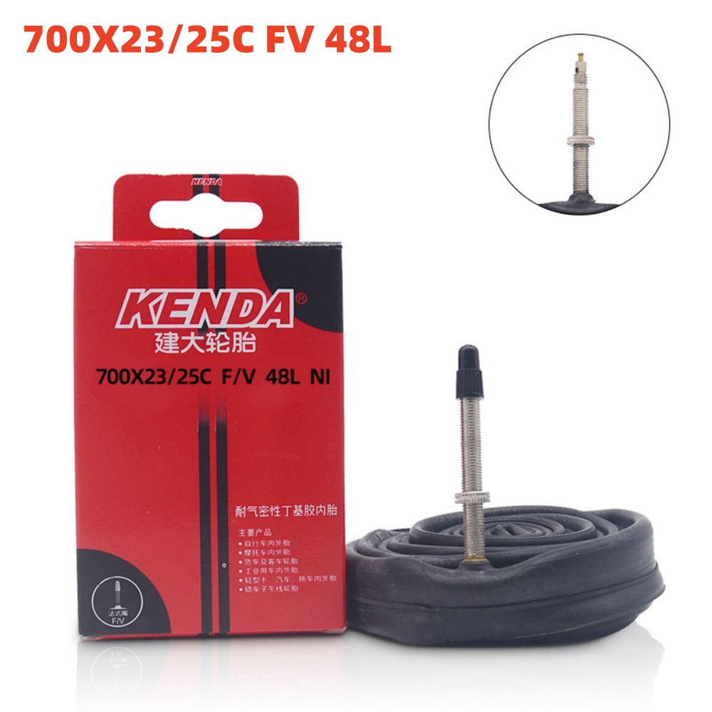 Kenda Fietsbuizen 700X23/25/28/32/35/43c Presta Fv A V Voor Racefietsband Binnenband: GRIJS